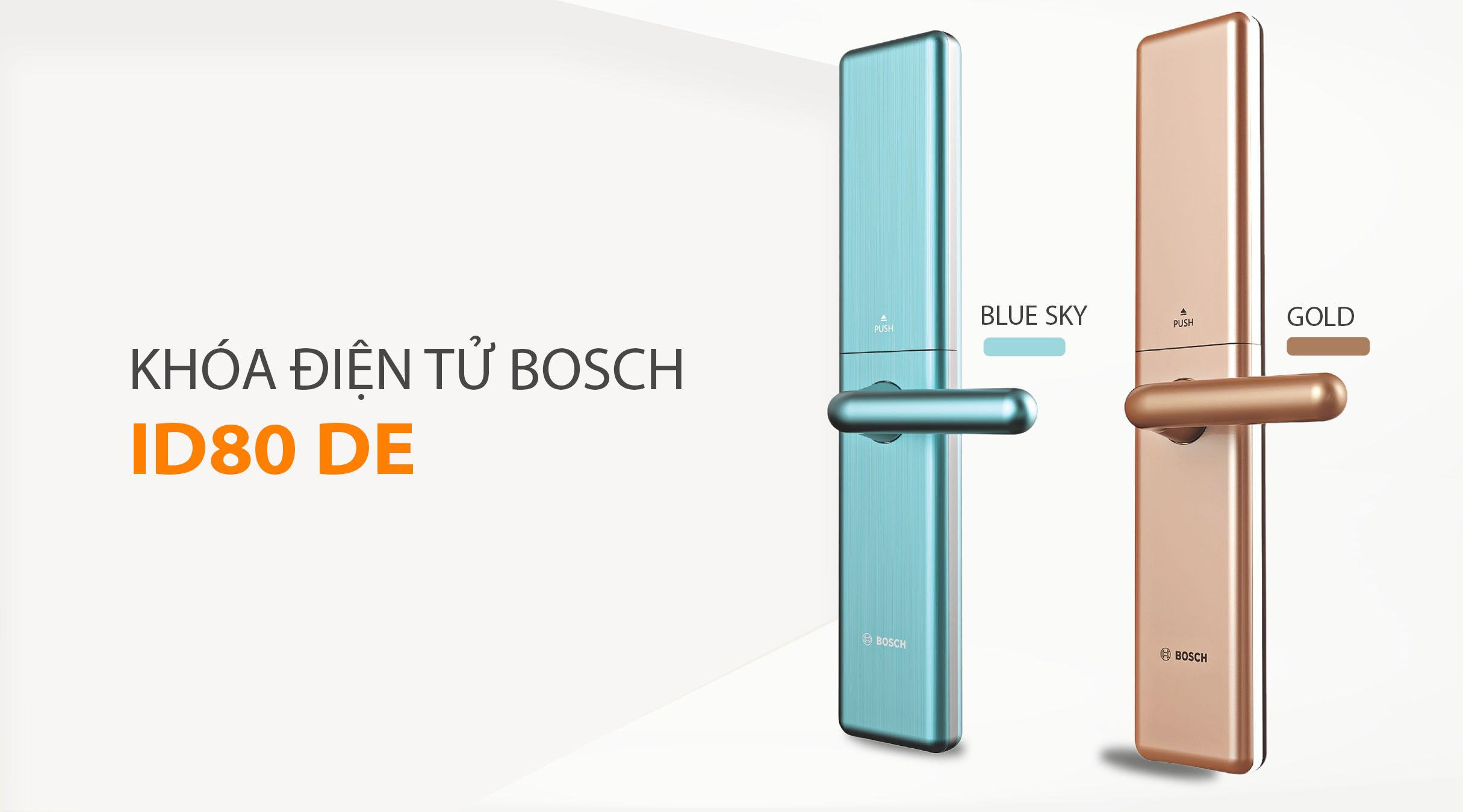 Khóa điện tử BOSCH ID80 DE